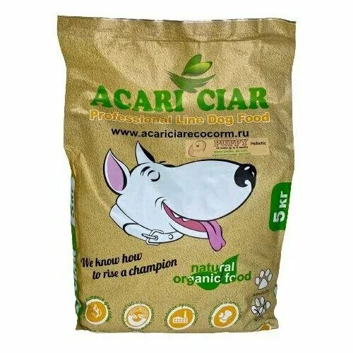 Acari ciar корма купить. Корм для собак Acari Ciar Puppy. Сухой корм для щенков Acari Ciar Puppy Holistic. Acari Ciar корм гранулы. Гранулу корм Акари Киар.