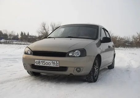 Стекло фары калина 1