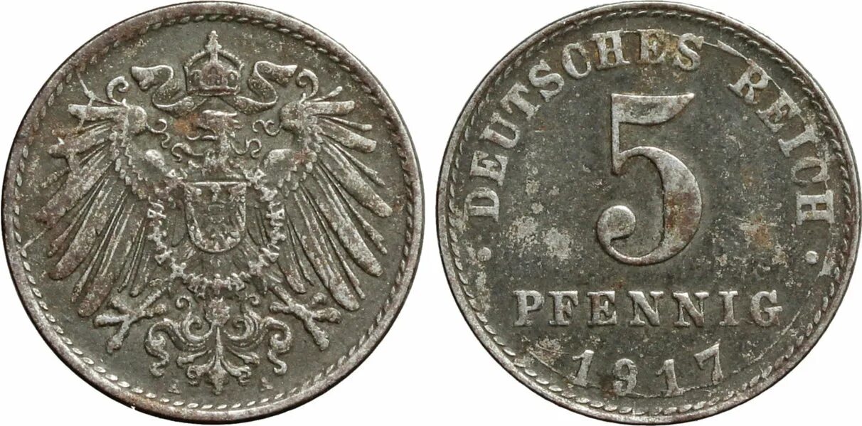 Немецкие 5 в рубли. 5 Pfennig 1914. 5 Пфеннигов 1920. Золотая марка в Германии 1920. Золотая марка Германия 1871.