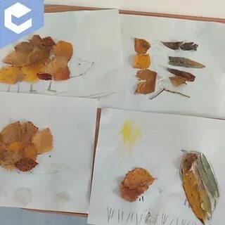 Яркими красками листья сверкают ветер