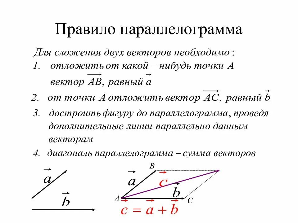 Как найти диагональ вектора