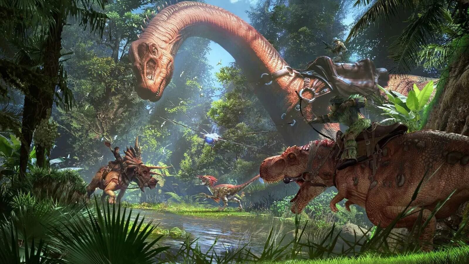 Арка динозавры игры
