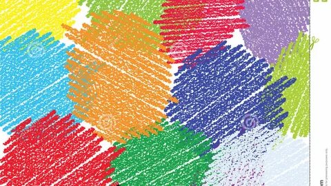 Crayon drawing
