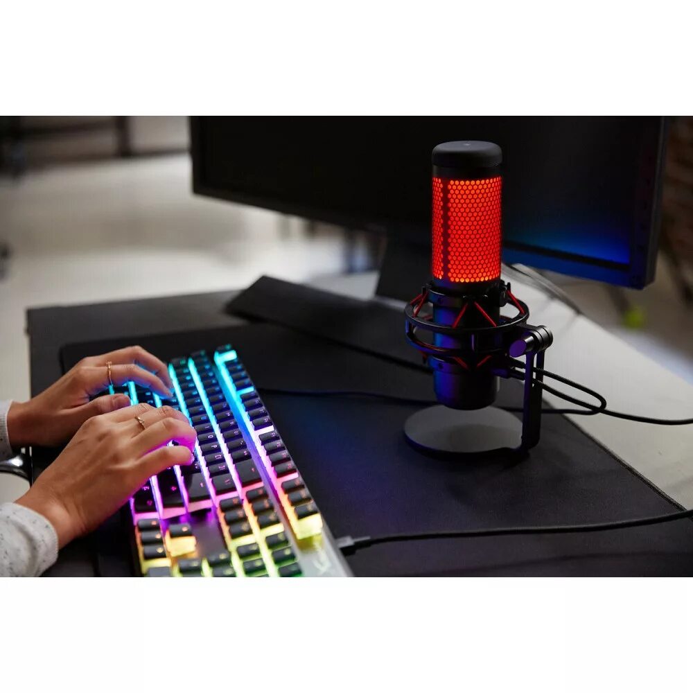Hyperx quadcast gaming. Микрофон хайпер х quadcast. hyperx quadcast hx-micqc-bk. микрофон hyperx quadcast black. hyperx quadcast rgb.