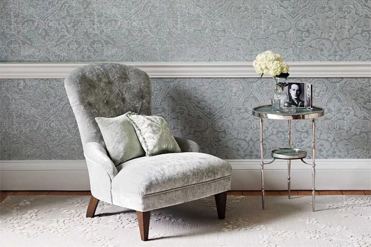 Обои какой фирмы лучше. Обои Zoffany Damask 312678. Zoffany Rotherby. Constantina Damask обои Zoffany. Кварцевые обои в интерьере.