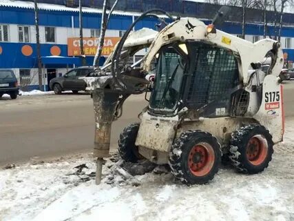 Аренда бобкэт с гидромолотом
