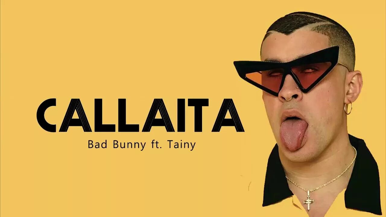 Callaita. Bad Bunny - Callaita Lyrics English. Callaita English. Vampire weekend only god was above us