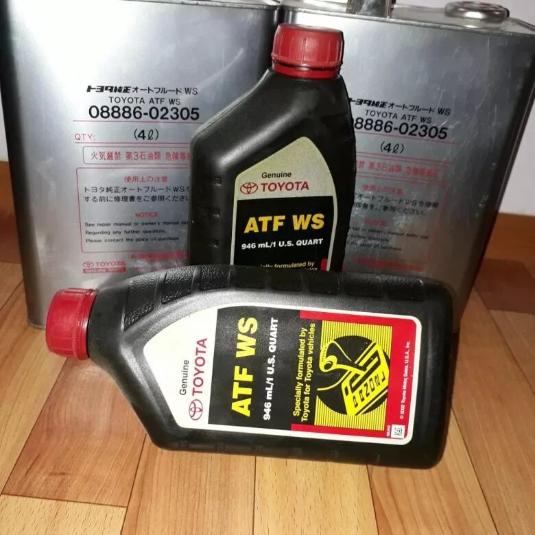 Genuine atf. Тойота ATF WS. Масло АКПП Toyota ATF WS. Масло трансмиссионное WS Toyota. ATF Type WS Toyota.