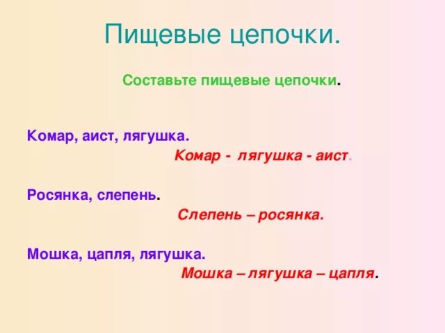 Цепь питания с лягушкой. Цепи питания. Цепь питания с жабой. Цепь питания с комаром. Пищевая цепочка болото.