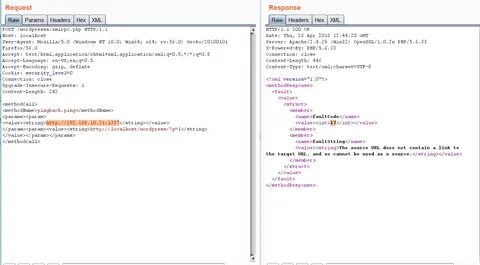 Source string