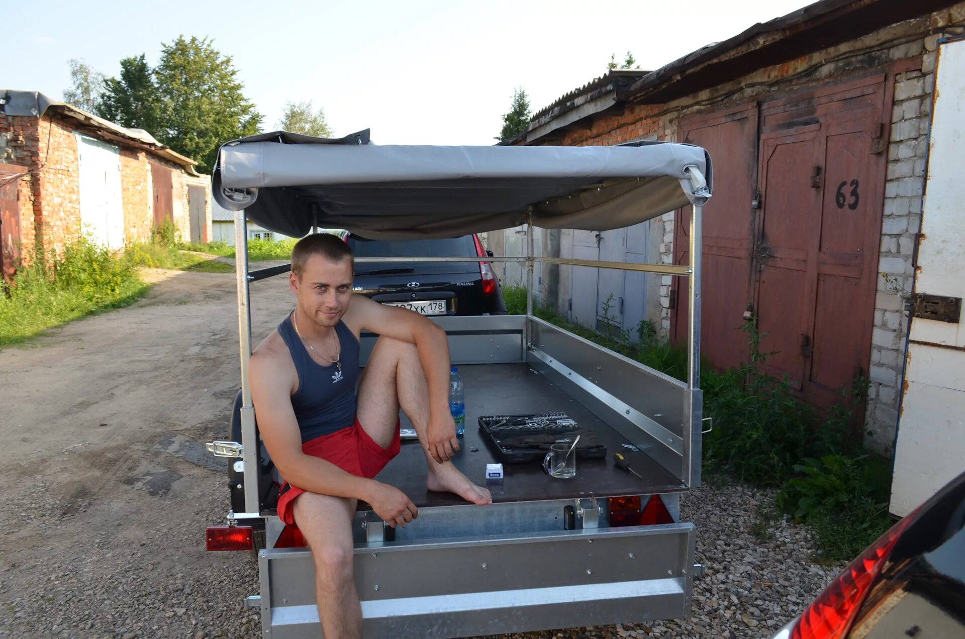 Модель 829450 исполнение прицеп 2,6х1,3 прораб. 5. 3. 3. 3.