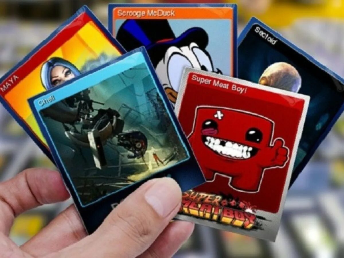Игра в карты стим. Коллекционные карточки. Карточки стим. Коллекционные карточки Steam. Steam trading Cards.
