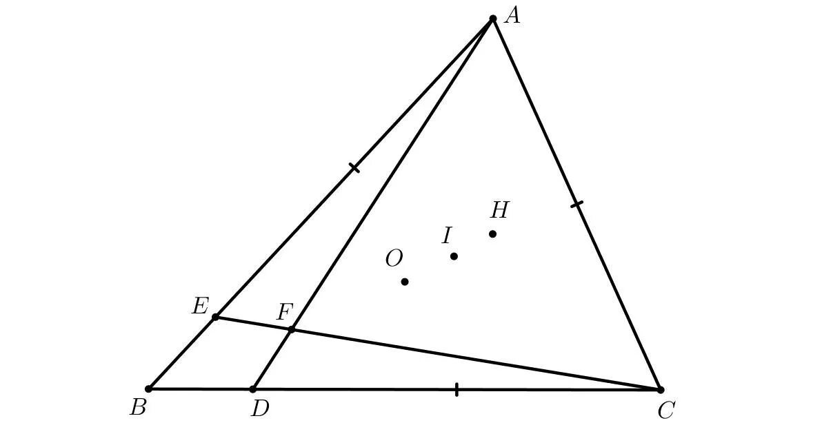 Через точку к стороны ас треугольника. Треугольник АВС. На сторона ab и BC треугольника. Треугольник АБС. Сторона BC треугольника ABC точка точка.