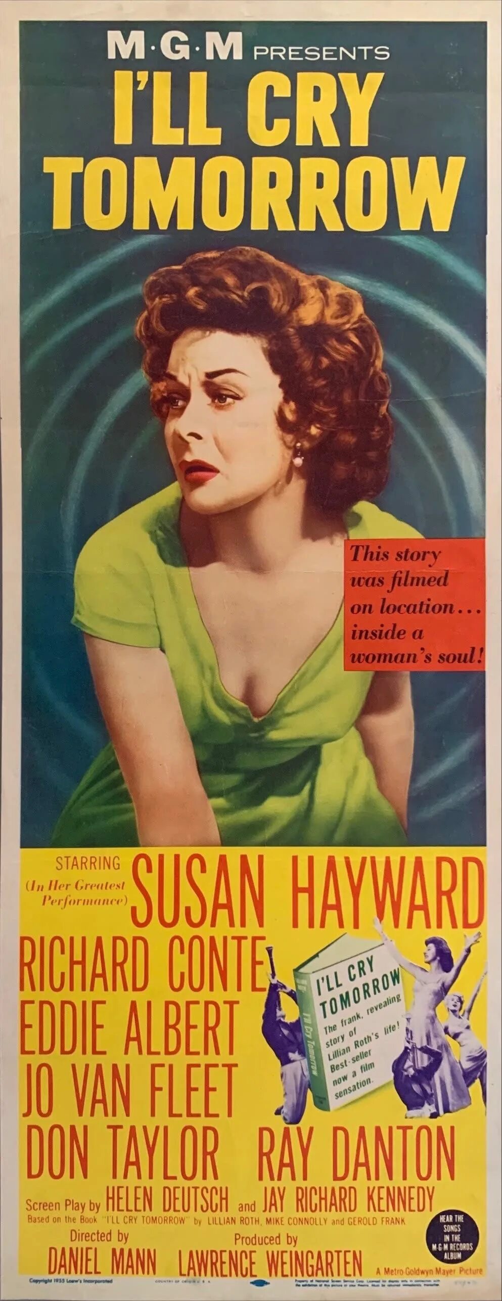Беззаконие фильм 1955. Сьюзен хейворд 1959 оскар 1957. Плакаты 1955. Cry tomorrow. Julie london album.