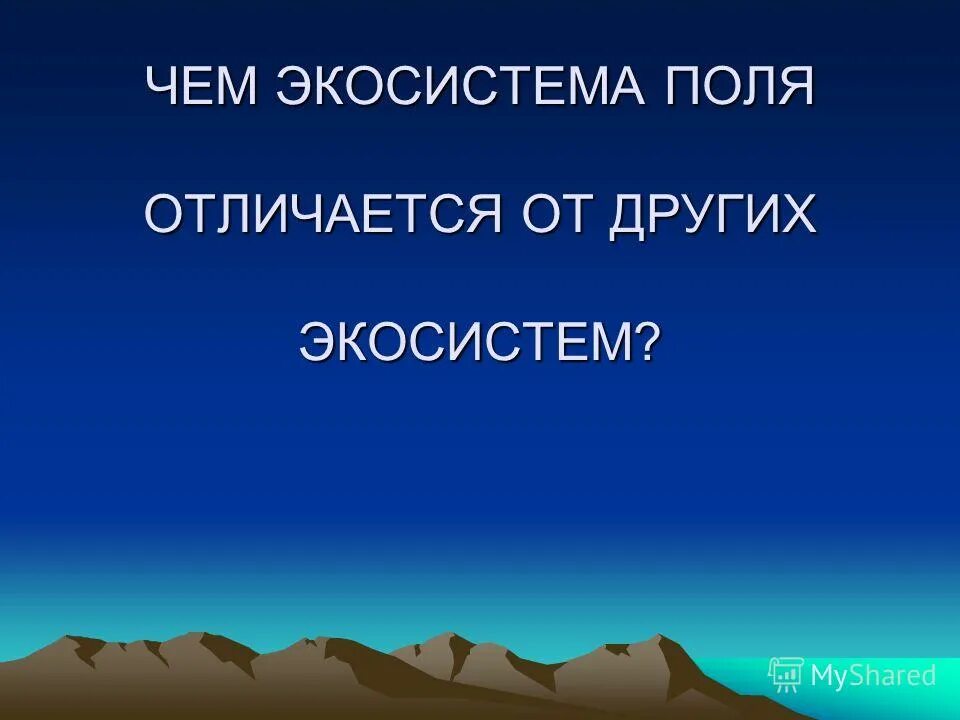 Тест по теме экосистема