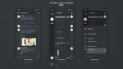 Новый интерфейс дискорд на телефоне