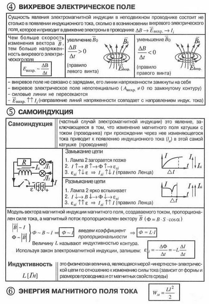 Магнитная индукция 9 класс конспект. Электромагнитная индукция опорный конспект. электромагнитная индукция физика 9 класс формулы. опорный конспект электромагнитная индукция 11 класс. опорный конспект явление самоиндукции 9 класс.