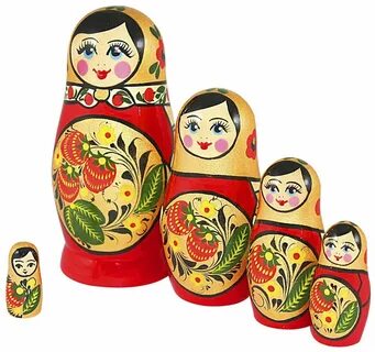 Семеновская матрешка описание