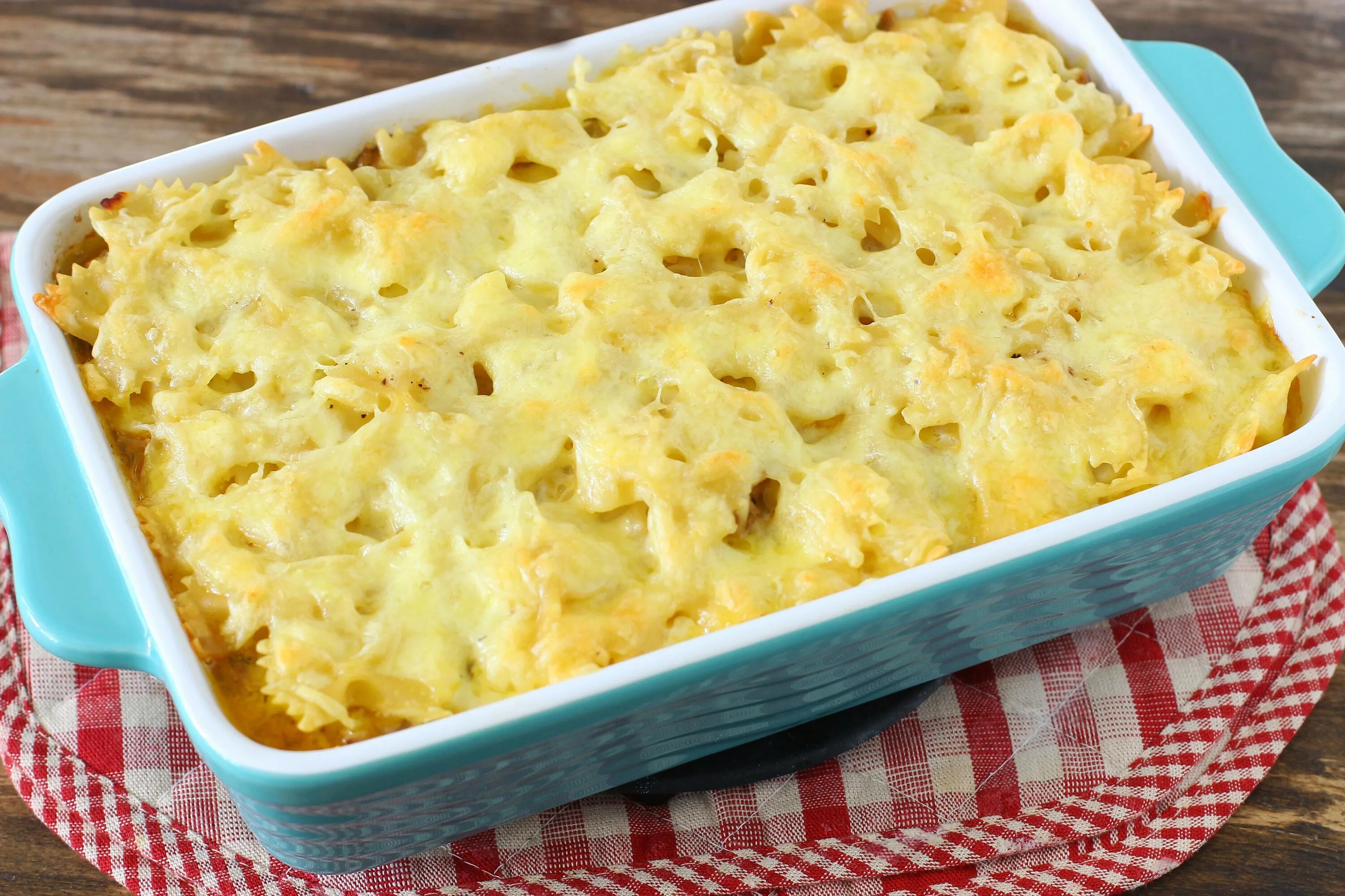 Gratin de pâtes au poulet pas cher et rapide - Astuces Au Feminin Идеи для блюд,