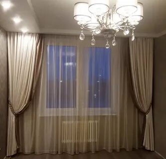 Какие гардины сейчас в моде для зала