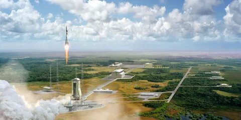 Космодром находится в