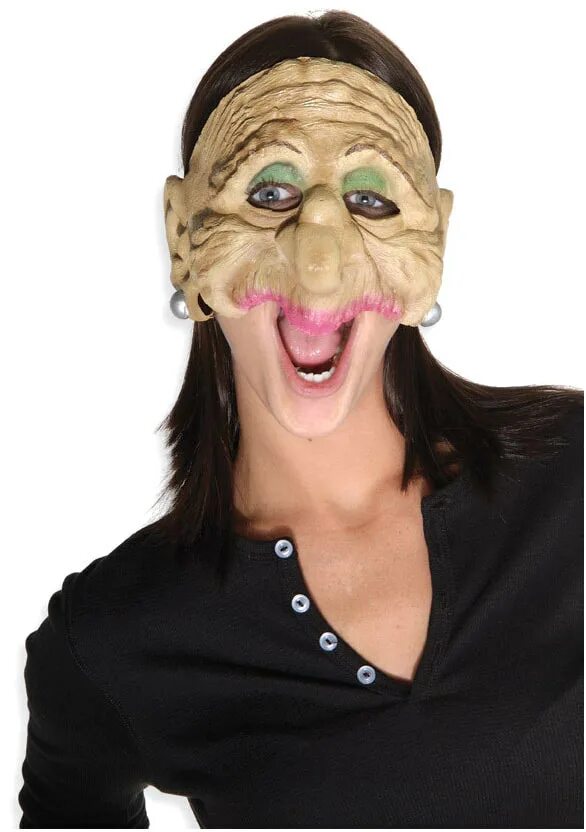 Валберис маска бабы яги. Partymania маска баба Яга t1215. Маска карнавальная "баба Яга". Новогодняя маска бабы яги.