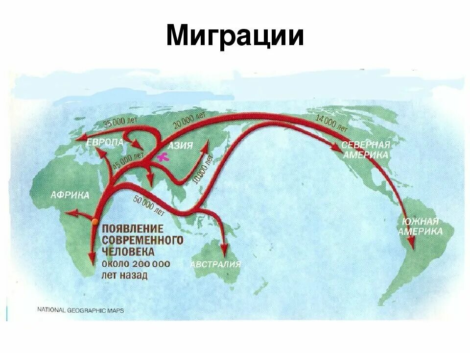 Распространение людей на земле сообщение