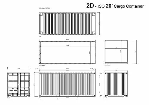Чертеж морского контейнера 20 футов. Чертеж морского контейнера 40 футов чертеж. Морской контейнер 20 футов Размеры чертеж. Чертеж 20 футового контейнера dwg. Морской контейнер чертеж