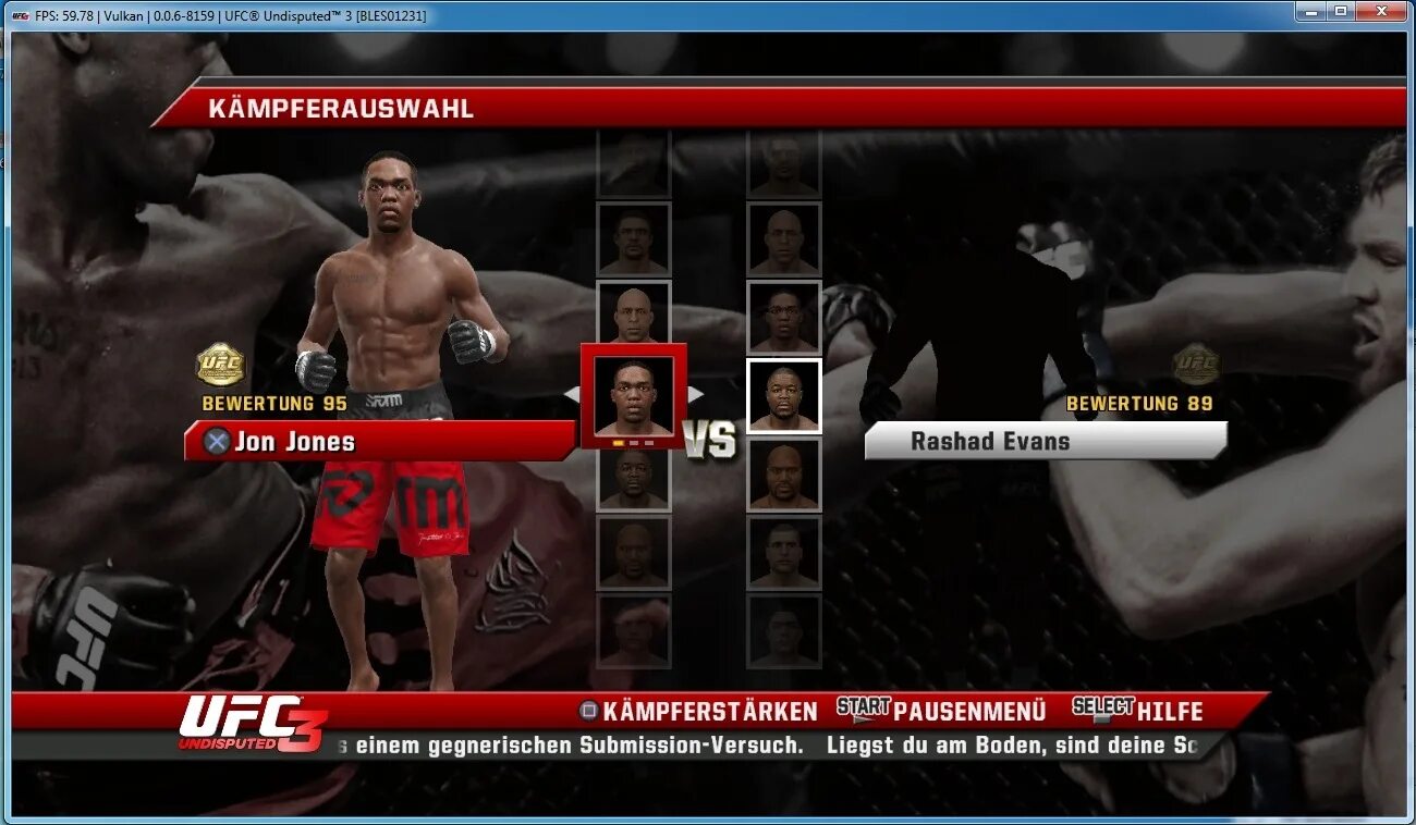 Ufc 3 эмулятор