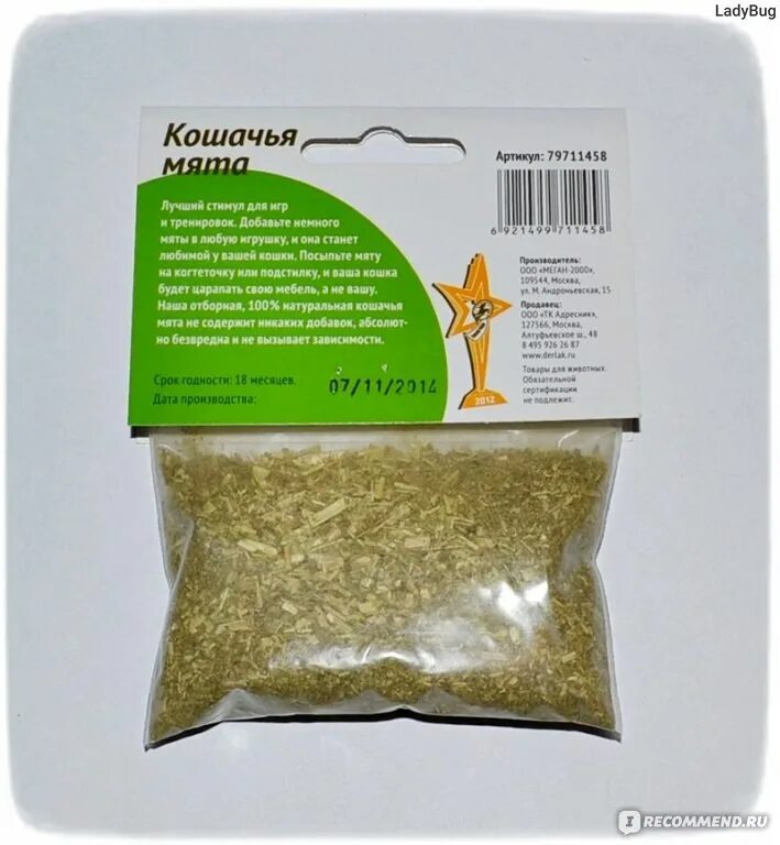 Как дать коту кошачью мяту