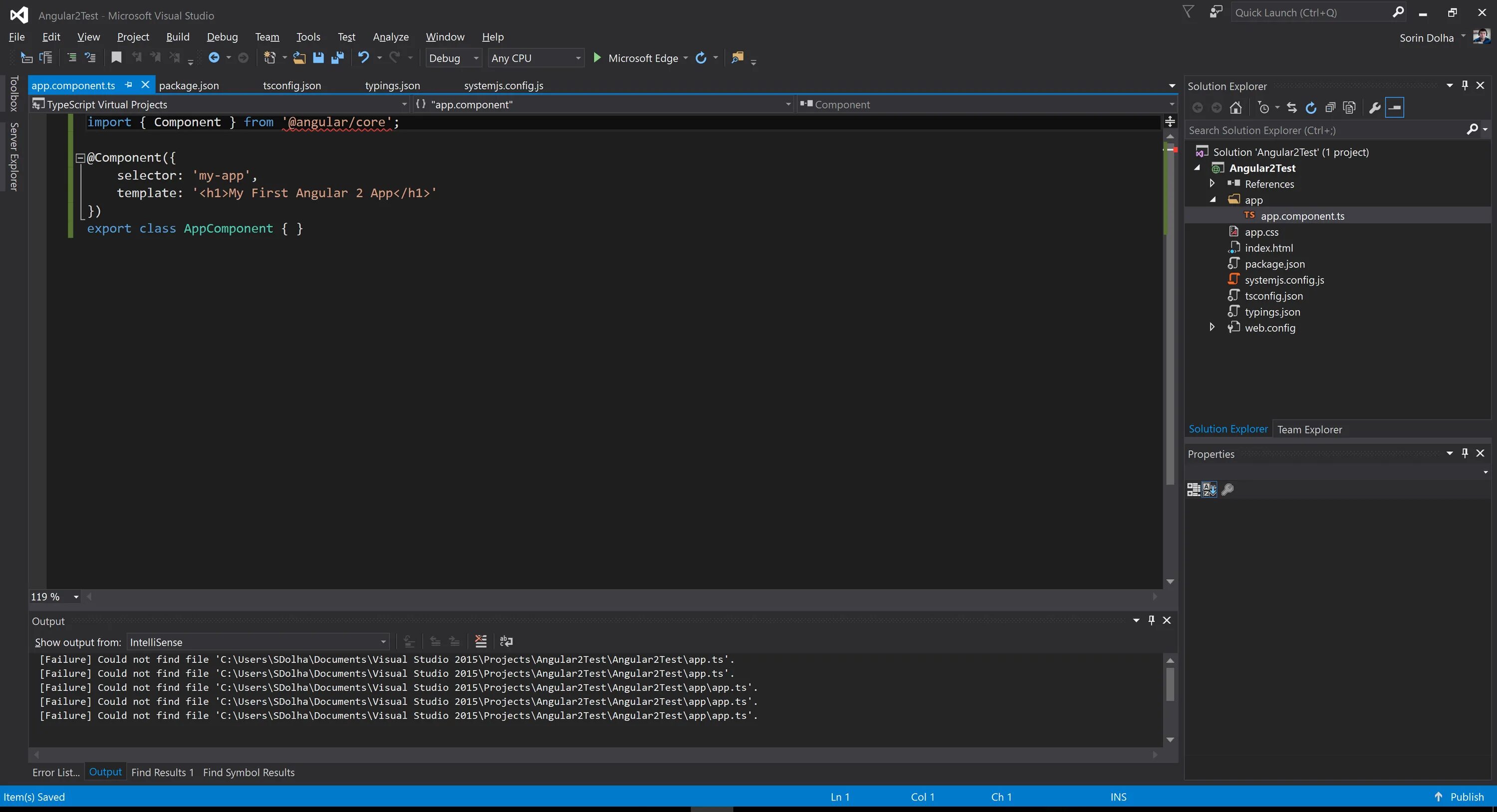 Команды microsoft visual studio