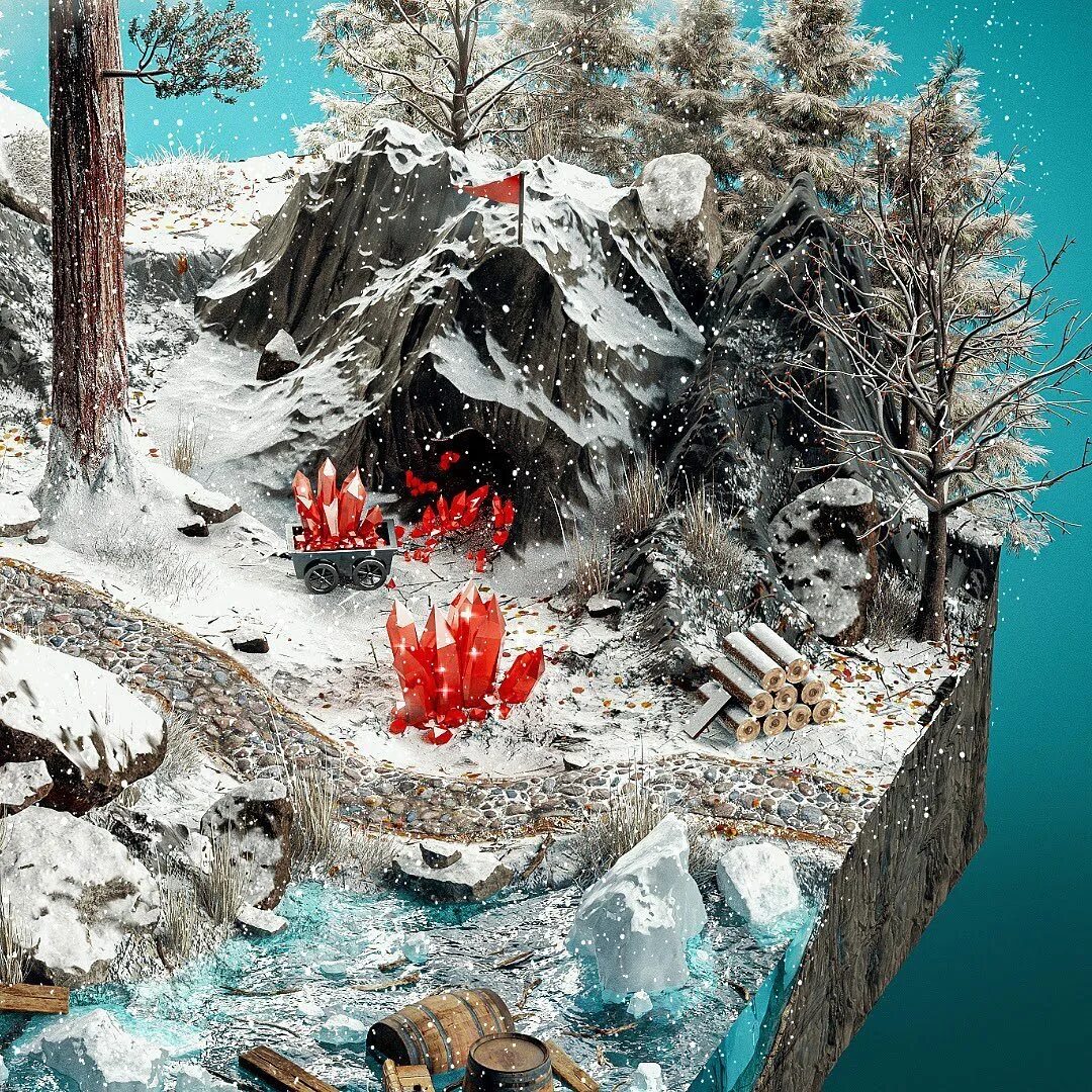 3д диорама. Диорамы с водой. Герои меча и магии 3 lbfhfvf. Диорама блендер. Диорама на 3д принтере.