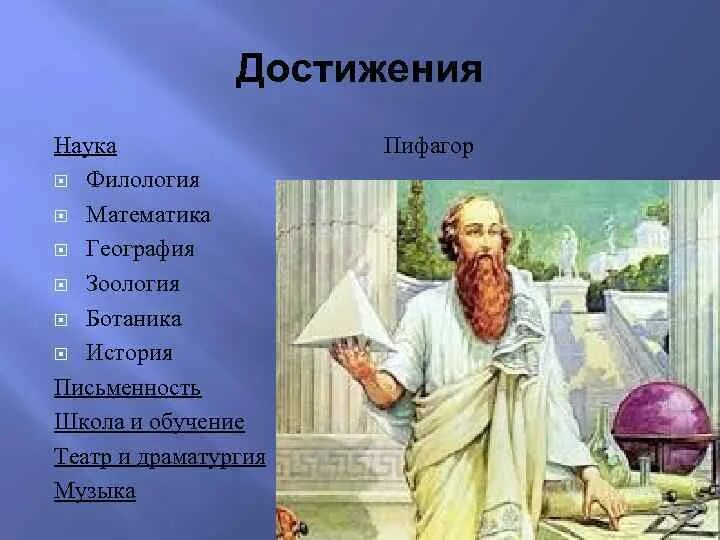 Пифагор достижения. Достижения Пифагора в области математики. Открытия Пифагора. Пифагор вклад. Пифагор открытия и достижения.