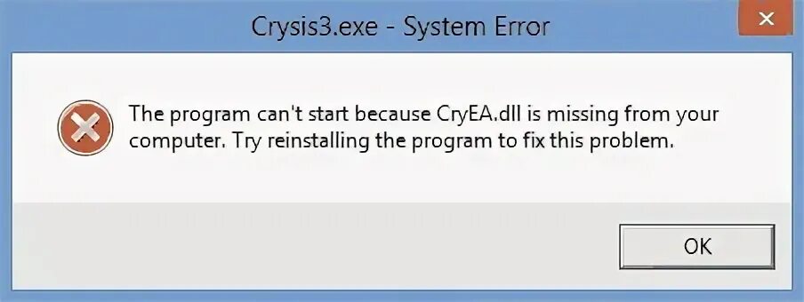 Не запускается игра ошибка dll. Ошибка dll при запуске игр. crysis ошибка при запуске. при запуске игры кризис 3 ошибка. aeyrc.dll crysis 3.