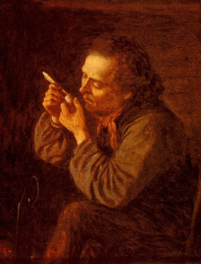 His pipes. Эдвард Киллингворт Джонсон художник. Картина раскуривание трубки. Человек с трубкой картина. Картина мальчики раскуривание трубки.