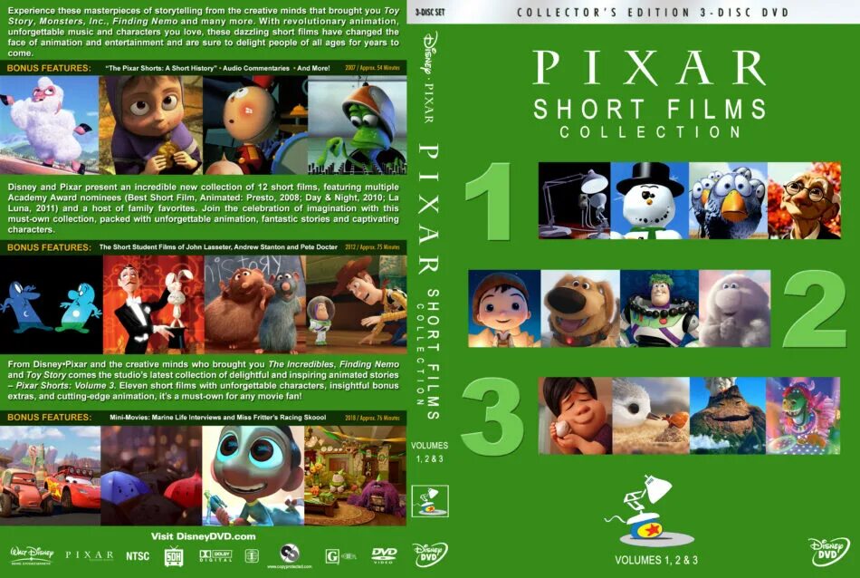 Коллекция короткометражных мультфильмов Pixar: том 2 диск. Диск DVD коллекция короткометражных мультфильмов Pixar. Pixar. Коллекция короткометражных DVD. Коллекция Pixar том DVD. Short films collection