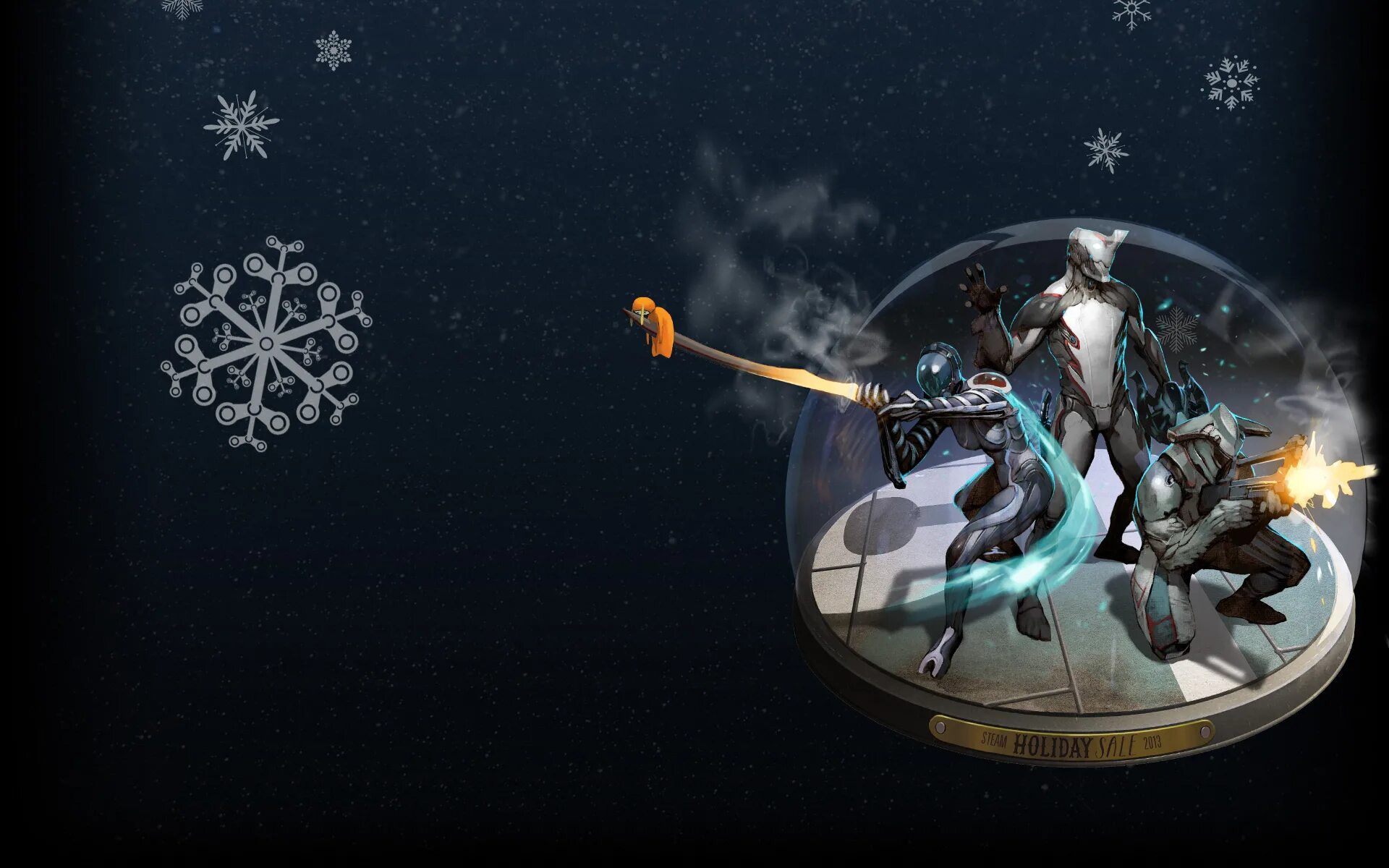 Warframe стим. Варфрейм 2013. варфрейм новый год. варфрейм фон. новогодние фоны стим.