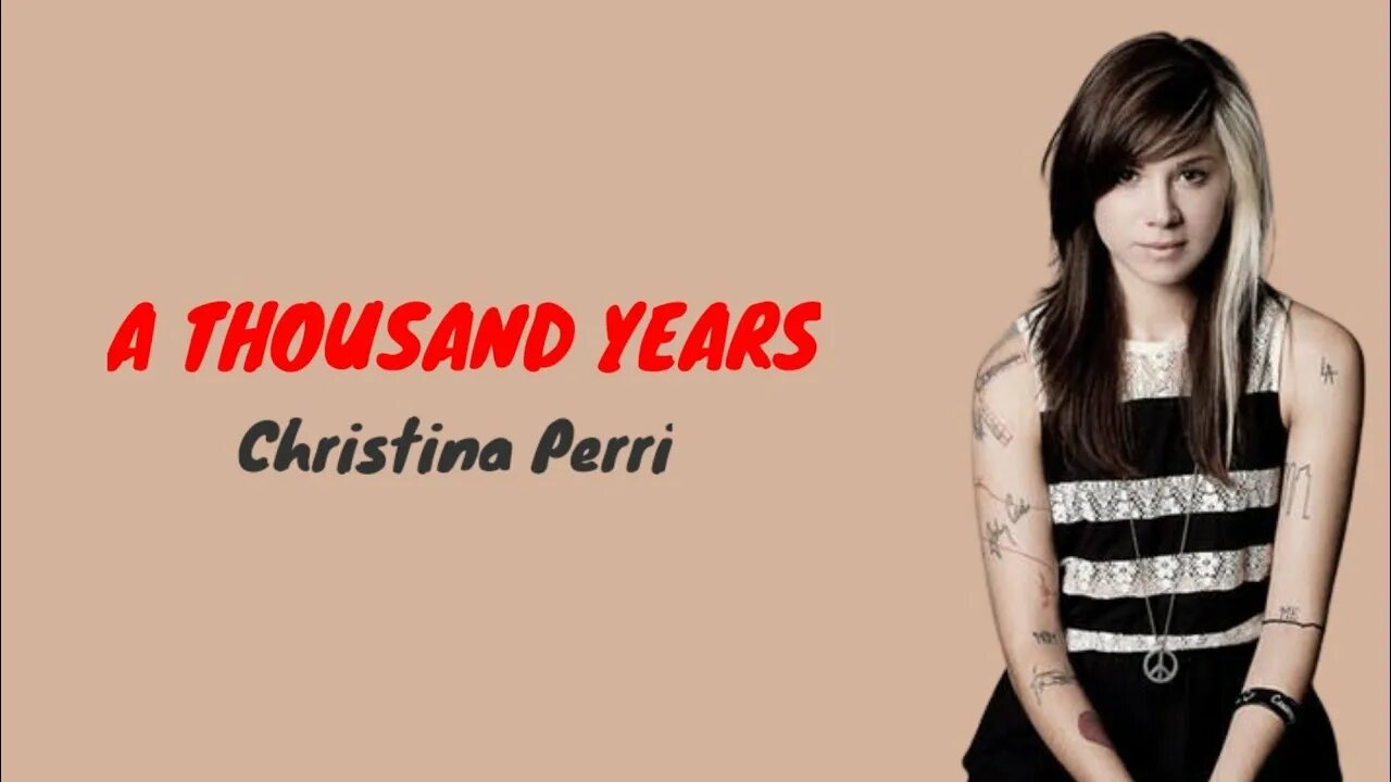 Antonin charvat. A thousand years lyrics - christina perri. 1 thousand years. Odazai || a thousand years. Christina perri - a thousand years (ost.