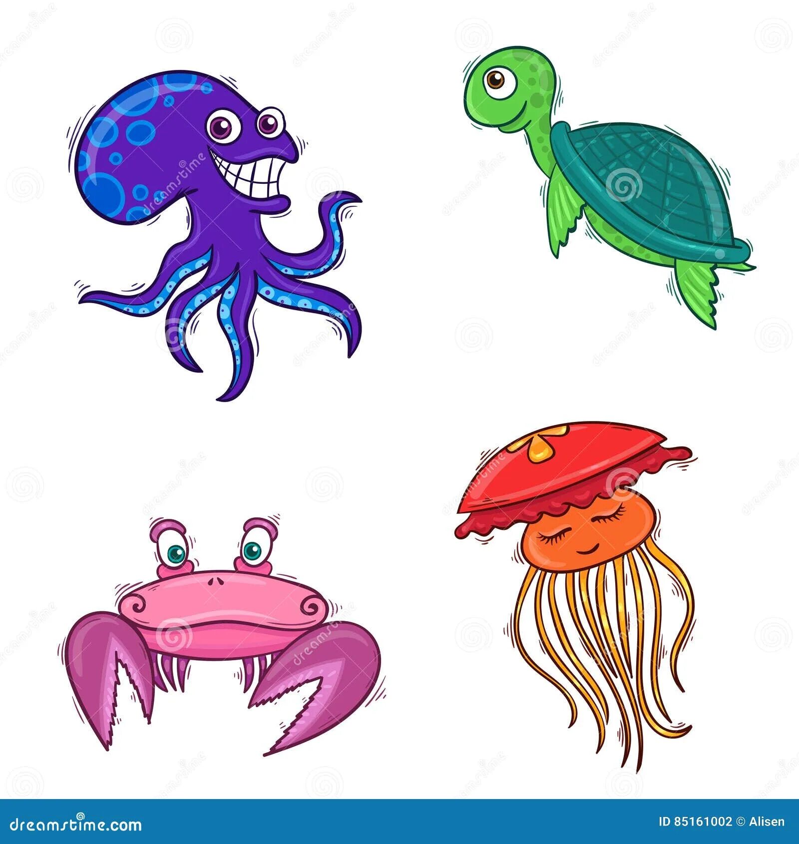 Краб и черепаха. Крабы и медузы. Черепаха и медуза. Рисунки рыбок и черепах и медуз. Осьминог медуза краб.