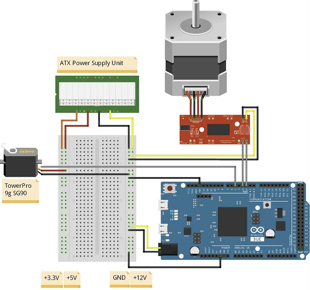 Управление шаговым двигателем arduino. Servo tower pro схема. vss ардуино. измеритель длины кабеля на ардуино. arduino 12 to 5.