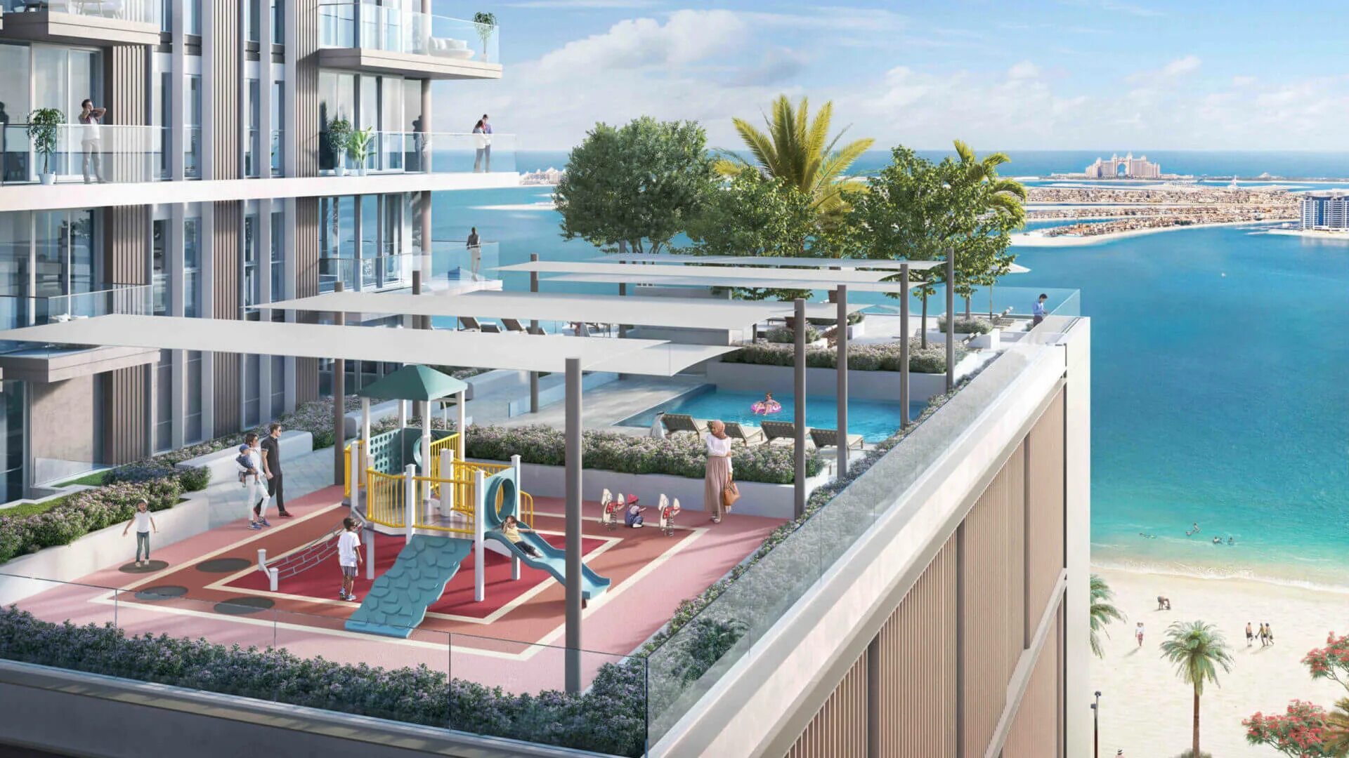Marina vista. Эмар бичфронт дубаи. Бич фронт дубай. Riviera beachfront дубай. Beach vista tower 1 dubai.