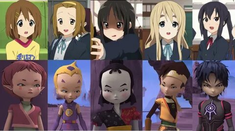 I crossovered Code Lyoko & K-ON. 