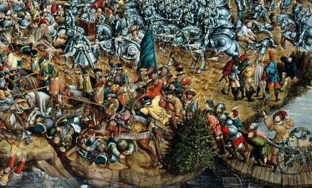 Спор славян между собою. Битва под Оршей 1514 год. Битва под Оршей 1514. Какая битва изображена на картине. Что произошло в 1514 году.