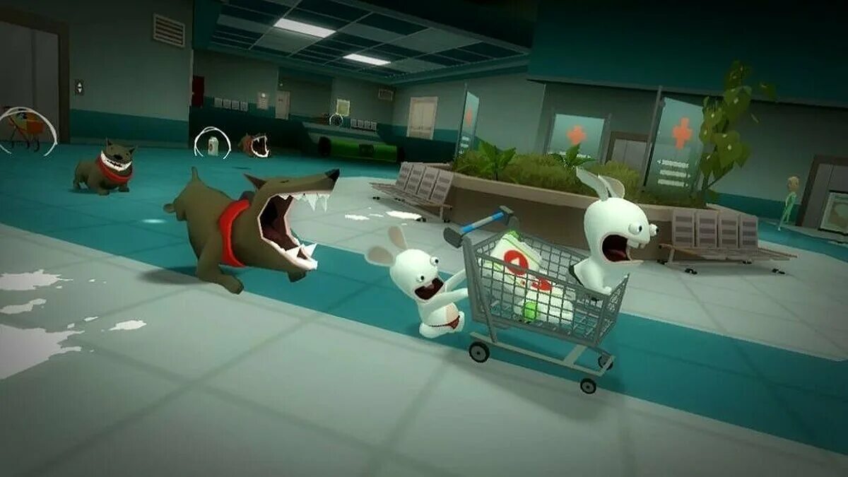 Рейман и бешеные кролики. Игра rabbids. Raving rabbids игра. Рейман реббитс игра. Rabbids invasion (xbox 360).