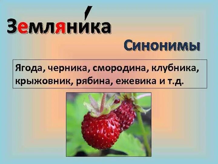 Земляника синонимы. Синонимы к слову ягода. Ягоды + синонимы. Предложение про клубнику. Ягодка предложение