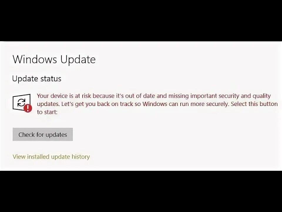 На устройстве отсутствует важное обновление windows 11