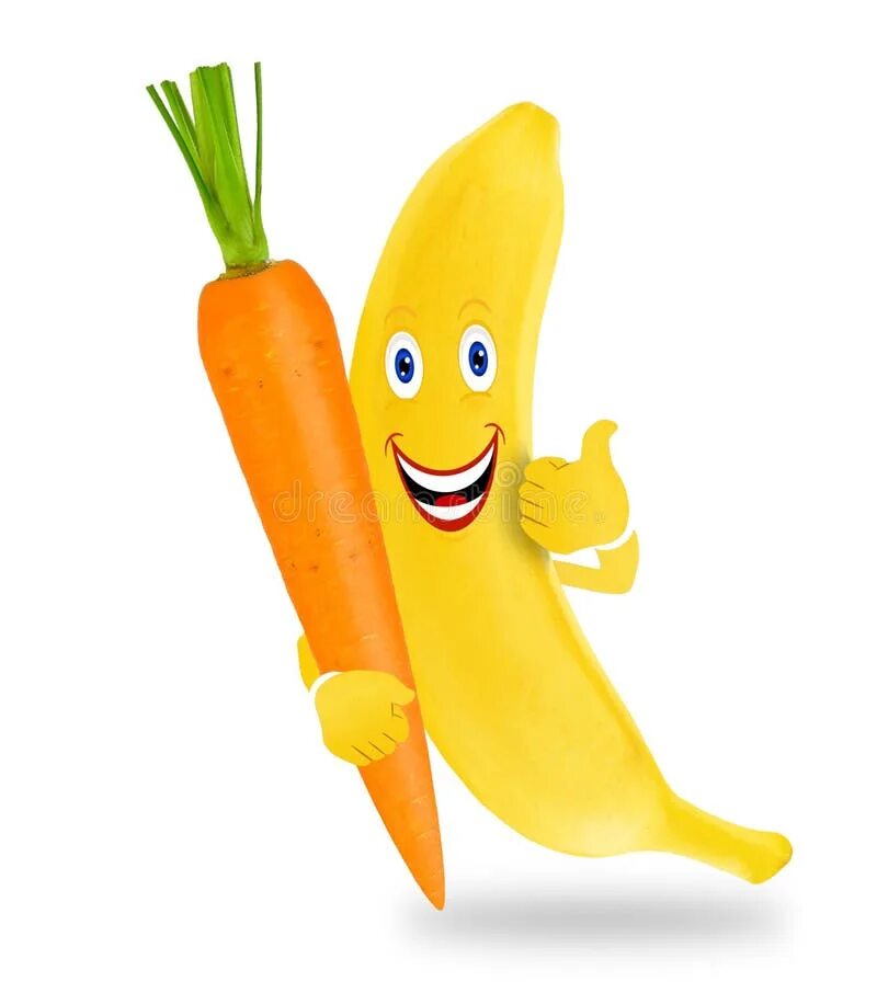 Banana and carrot