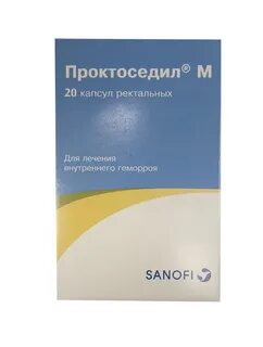 Проктоседил инструкция по применению при геморрое