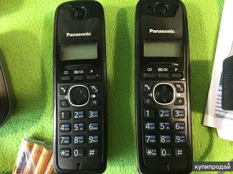 Panasonic kx tg1612ruh. Радиотелефон DECT KX-tg1612ruh, Panasonic.