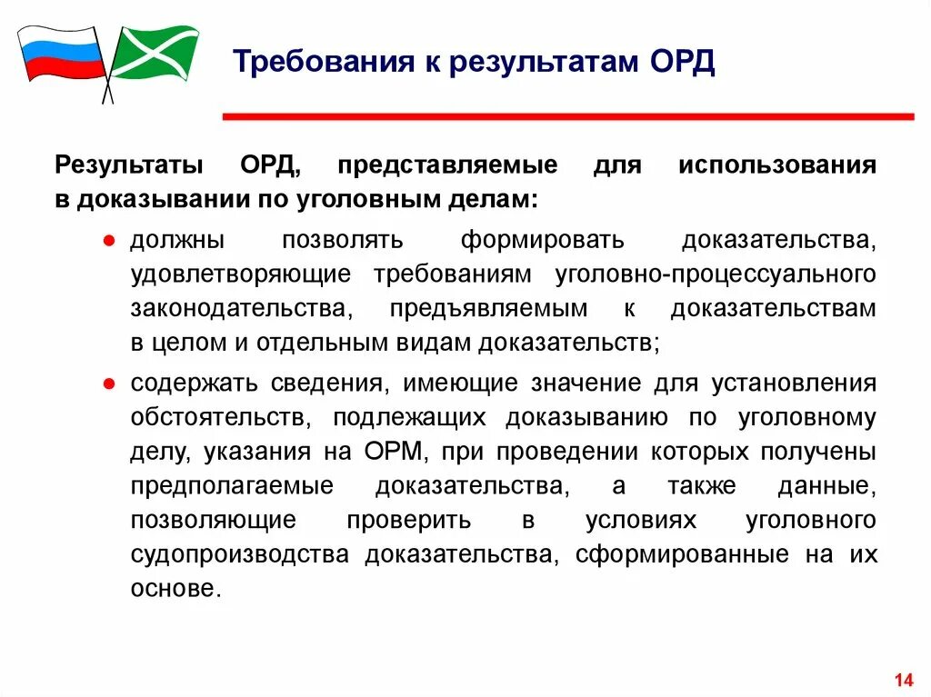 Чем орд отличается. Результаты оперативно-розыскной деятельности. Использование результатов орд. Использование результатов орд в процессе доказывания. Требование орд.